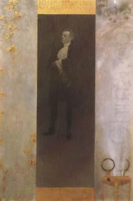 Hofburg Actor Josef Lewinsky as Carlos (mk20), Gustav Klimt